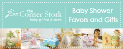 Corner Stork Favors and Gifts
